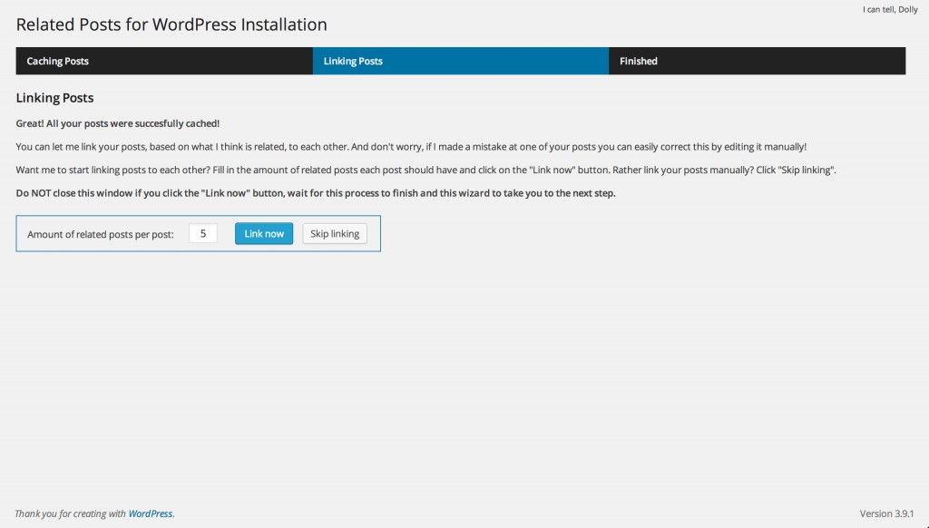Related Posts for WordPress - Wizard